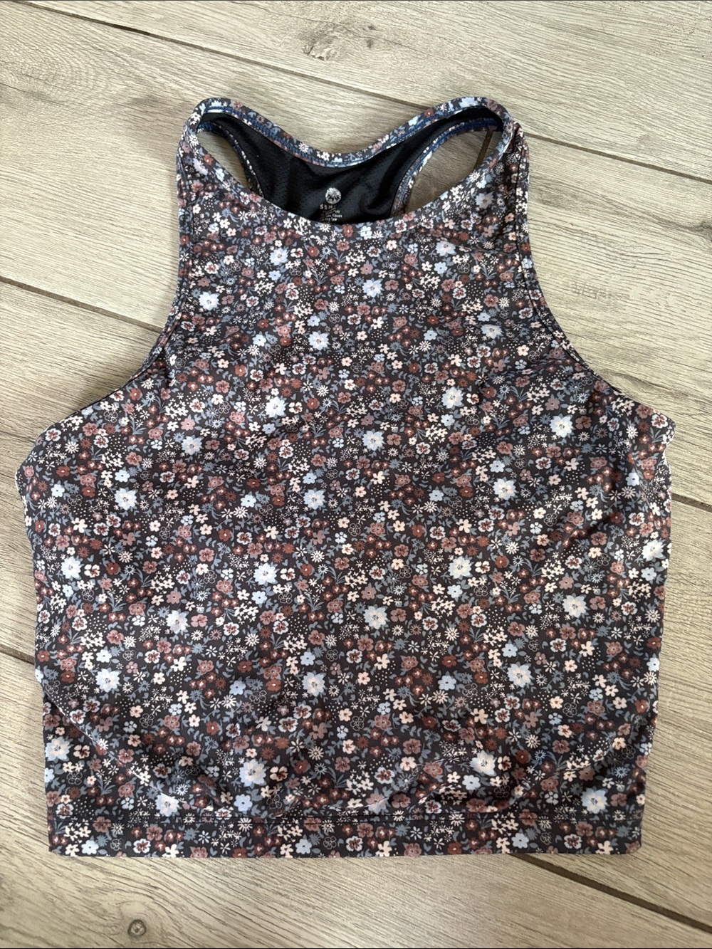 Senita holly crop top ditsy floral